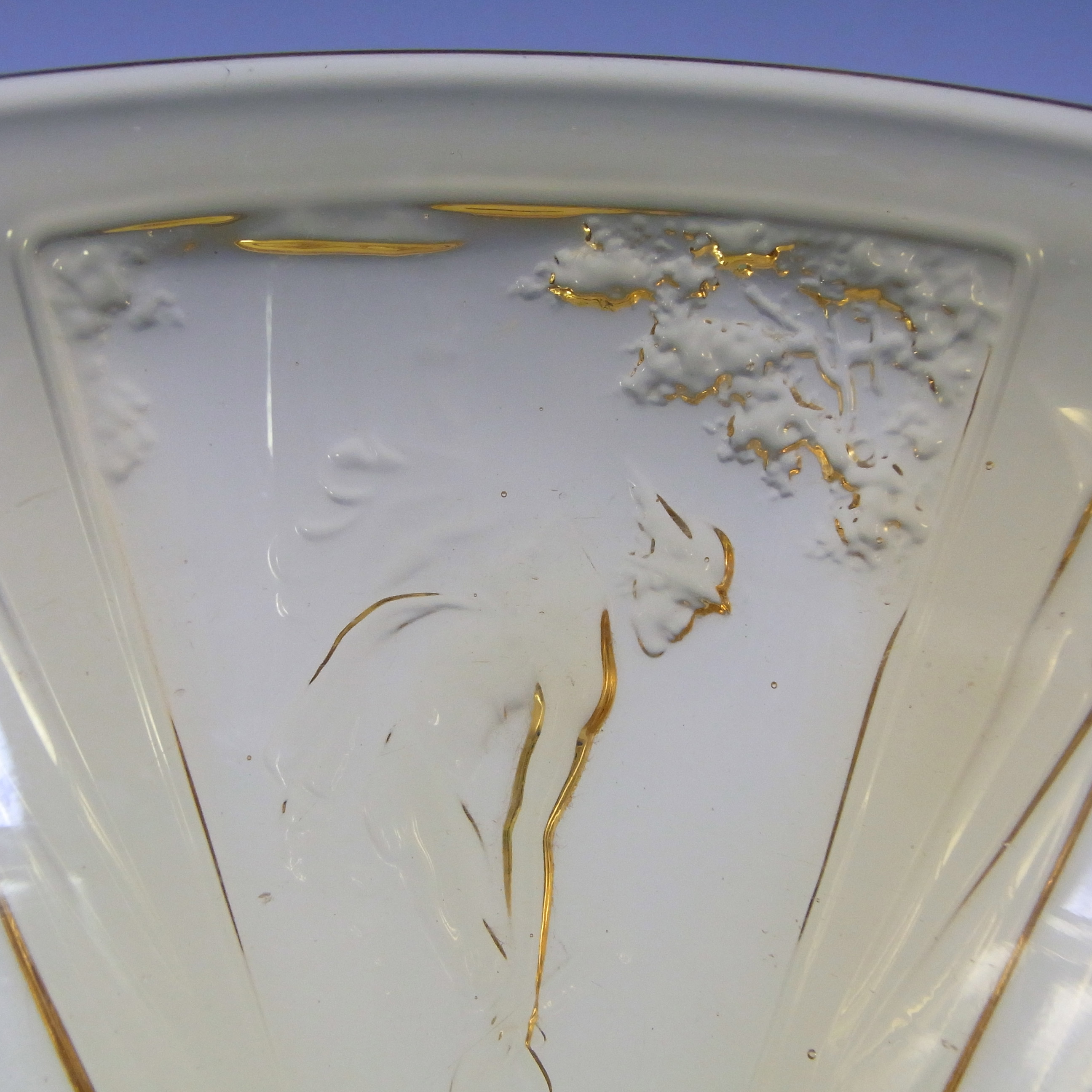 (image for) Sowerby #2566 Art Deco 1930's Amber Glass 'Mercury' Vase - Click Image to Close