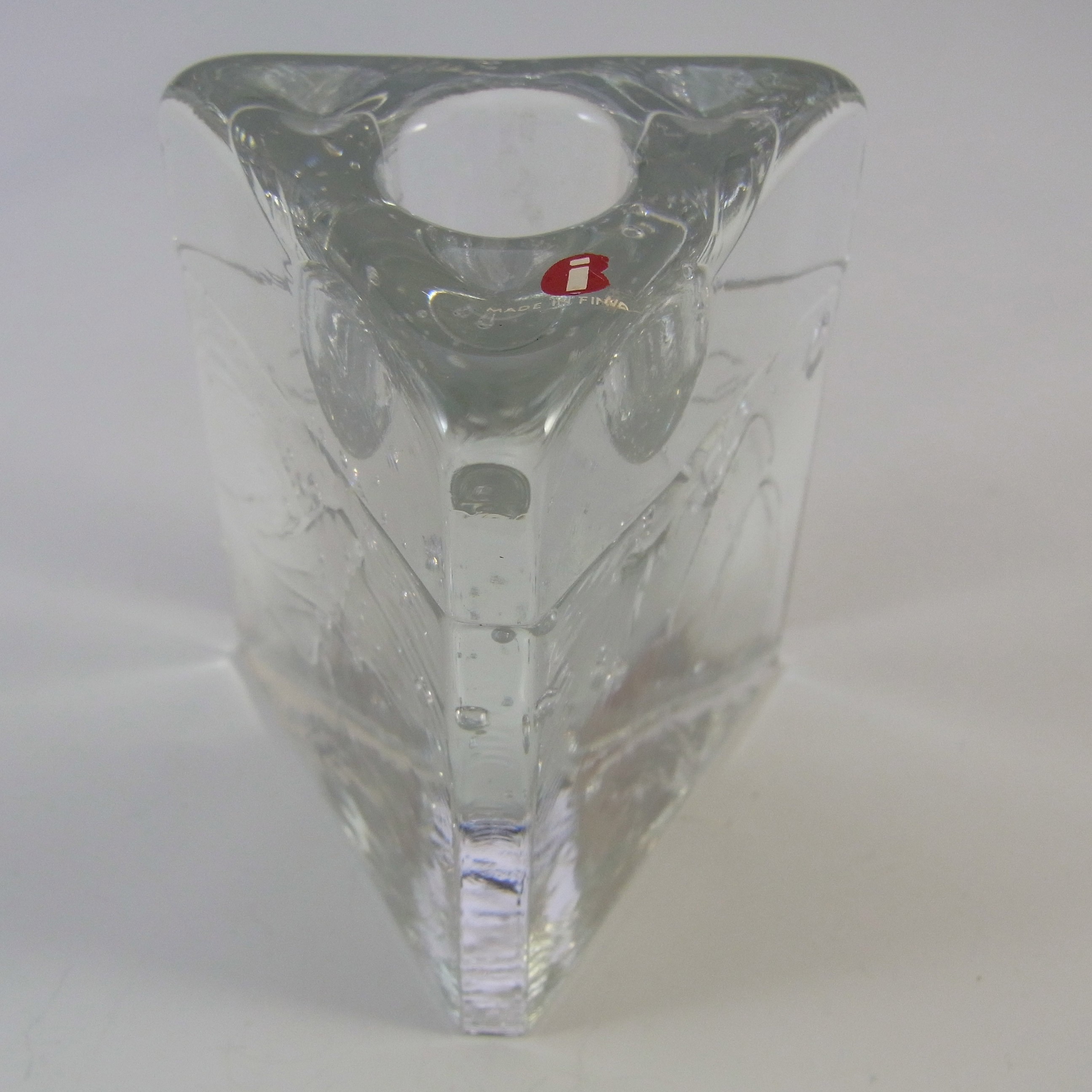 (image for) Iittala Glass Timo Sarpaneva 'Arkipelago' Candle Holder - Boxed - Click Image to Close