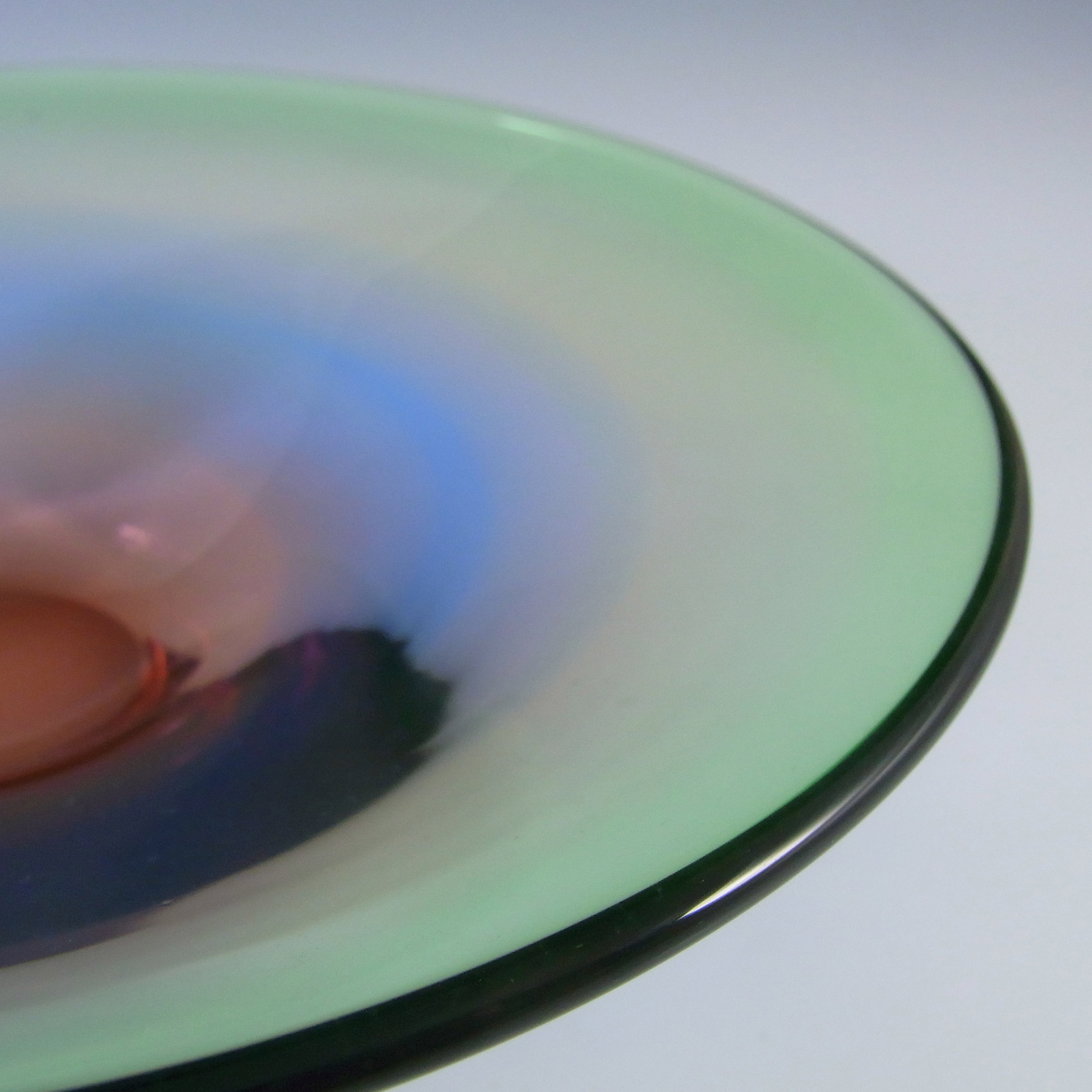 (image for) Mstisov Czech Glass 'Duha' Bowl by Vlastimir Svoboda - Click Image to Close