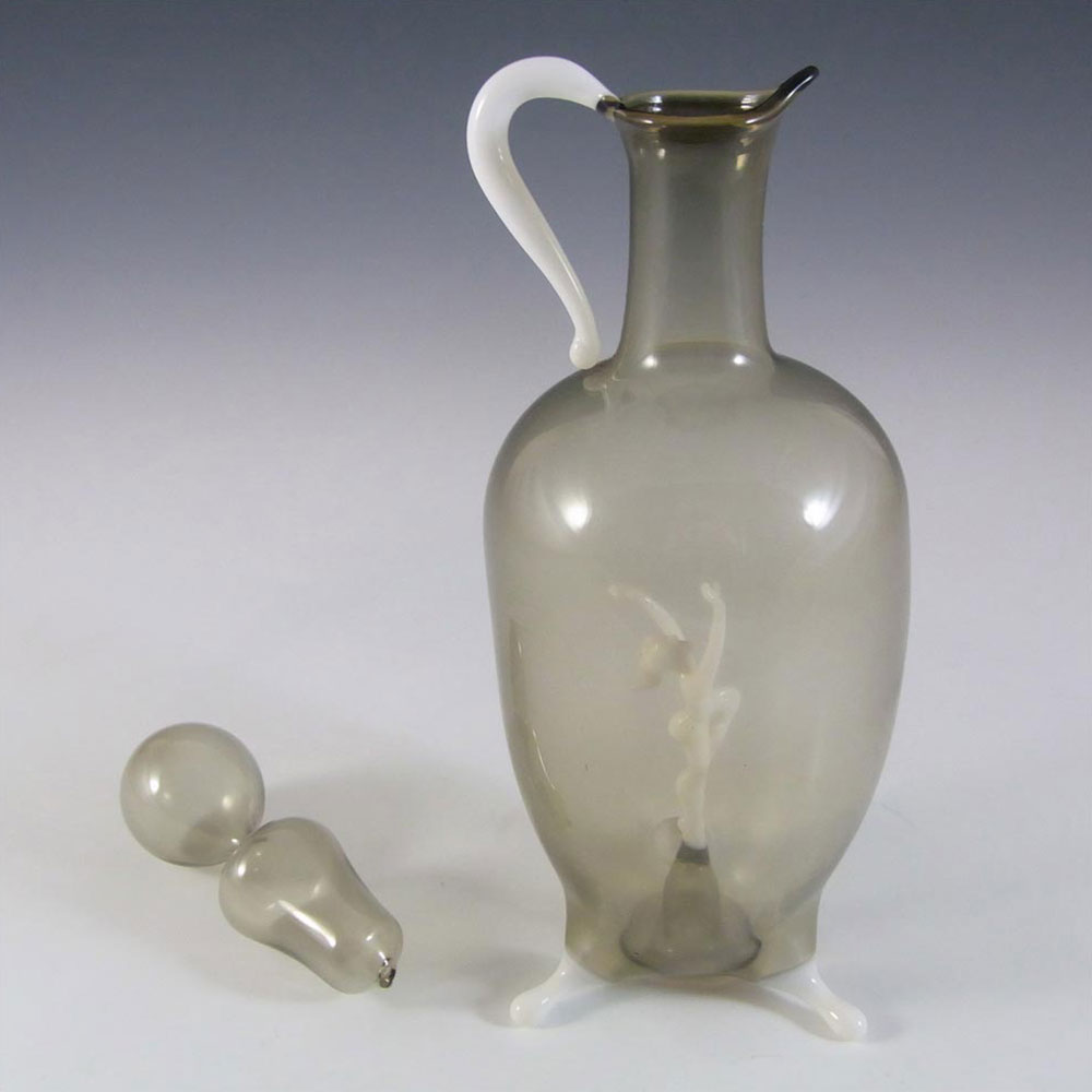 (image for) Vintage Art Deco Glass Nude Lady Decanter / Bottle - Click Image to Close