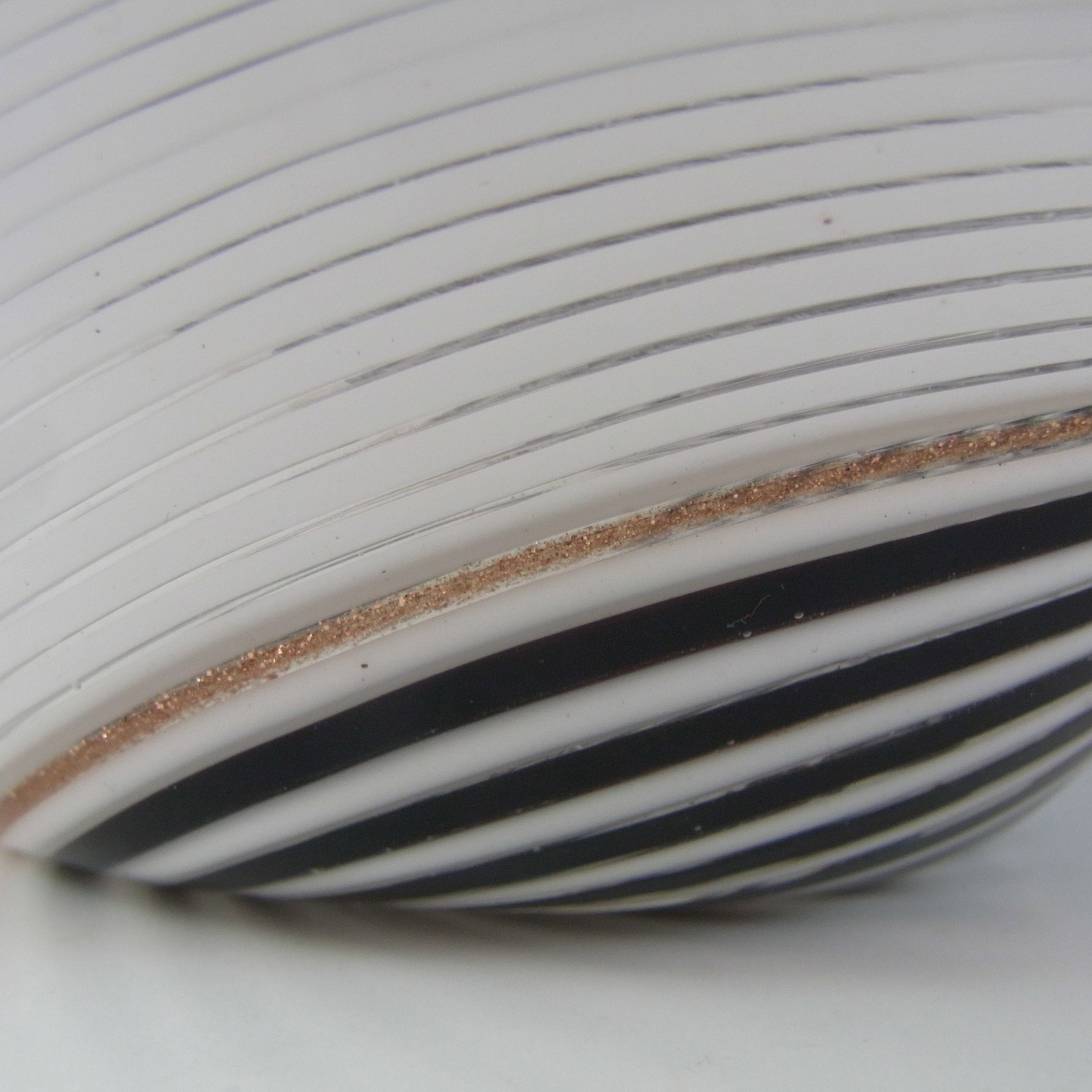 (image for) Aureliano Toso / Dino Martens Mezza Filigrana Glass Bowl #5266 - Click Image to Close