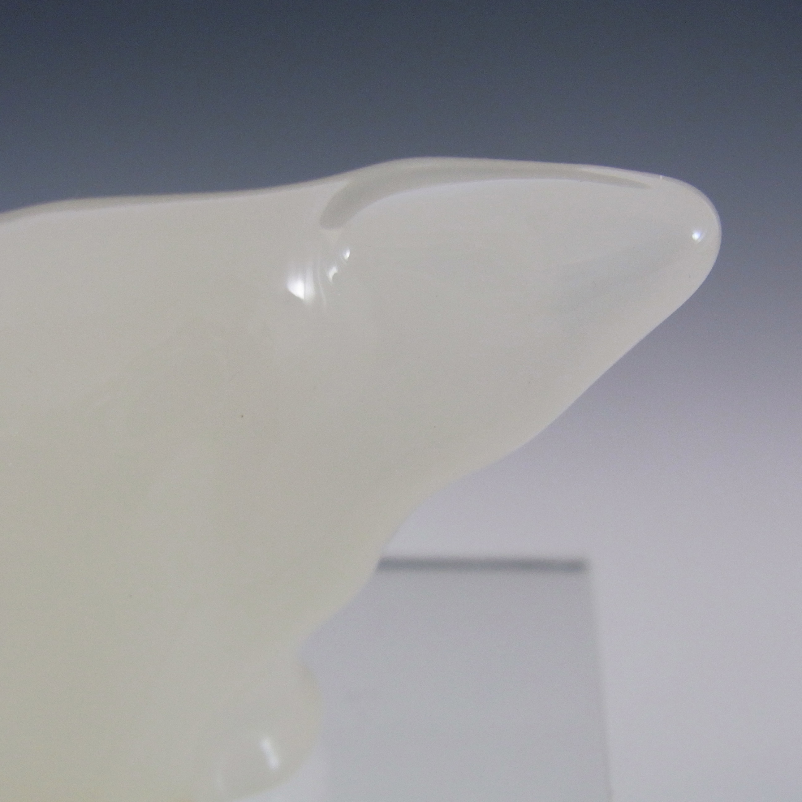(image for) MARKED Hadeland Opaline Glass Norwegian Bear Sculpture - Click Image to Close