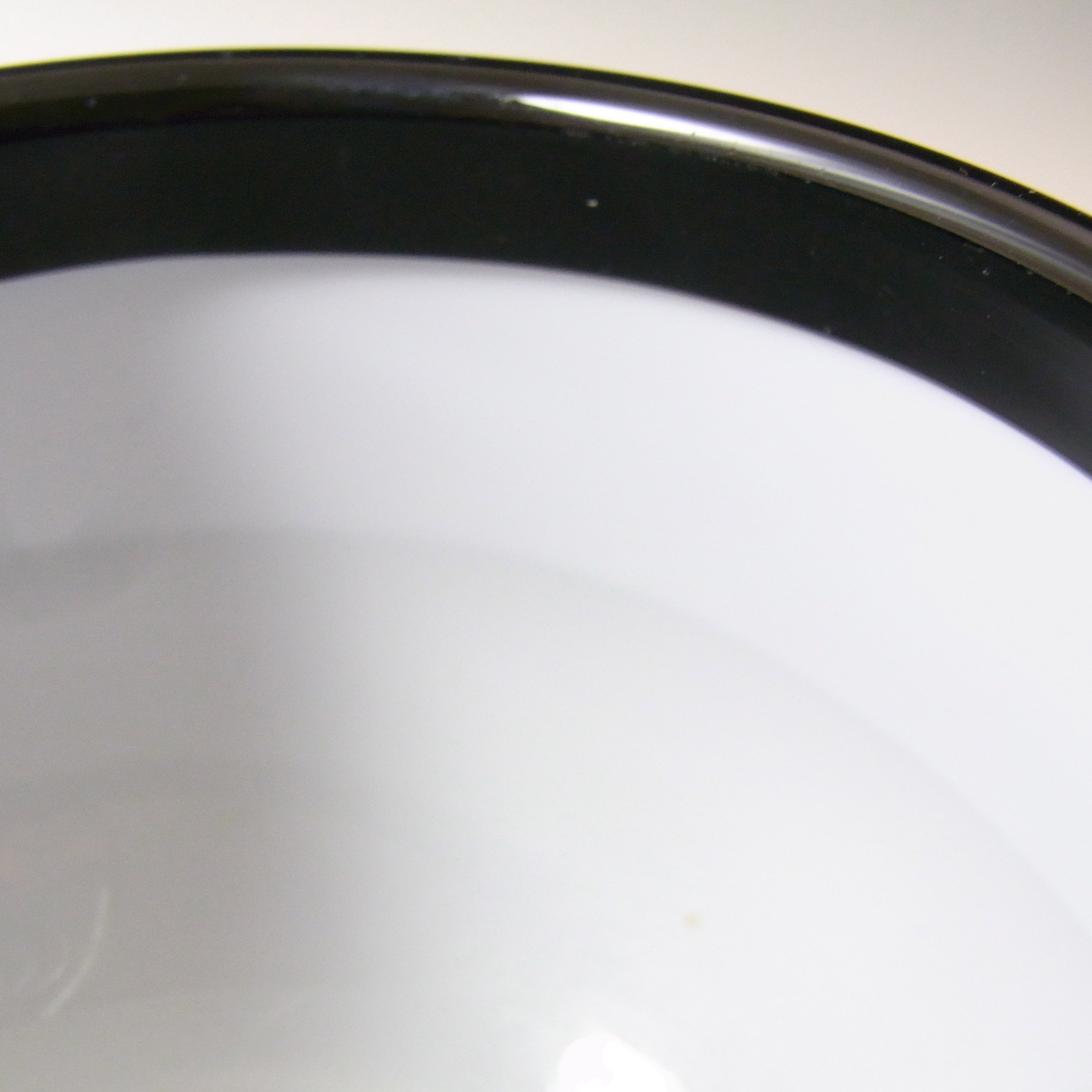 (image for) Holmegaard Palet Black Cased Glass Bowl by Michael Bang - Click Image to Close