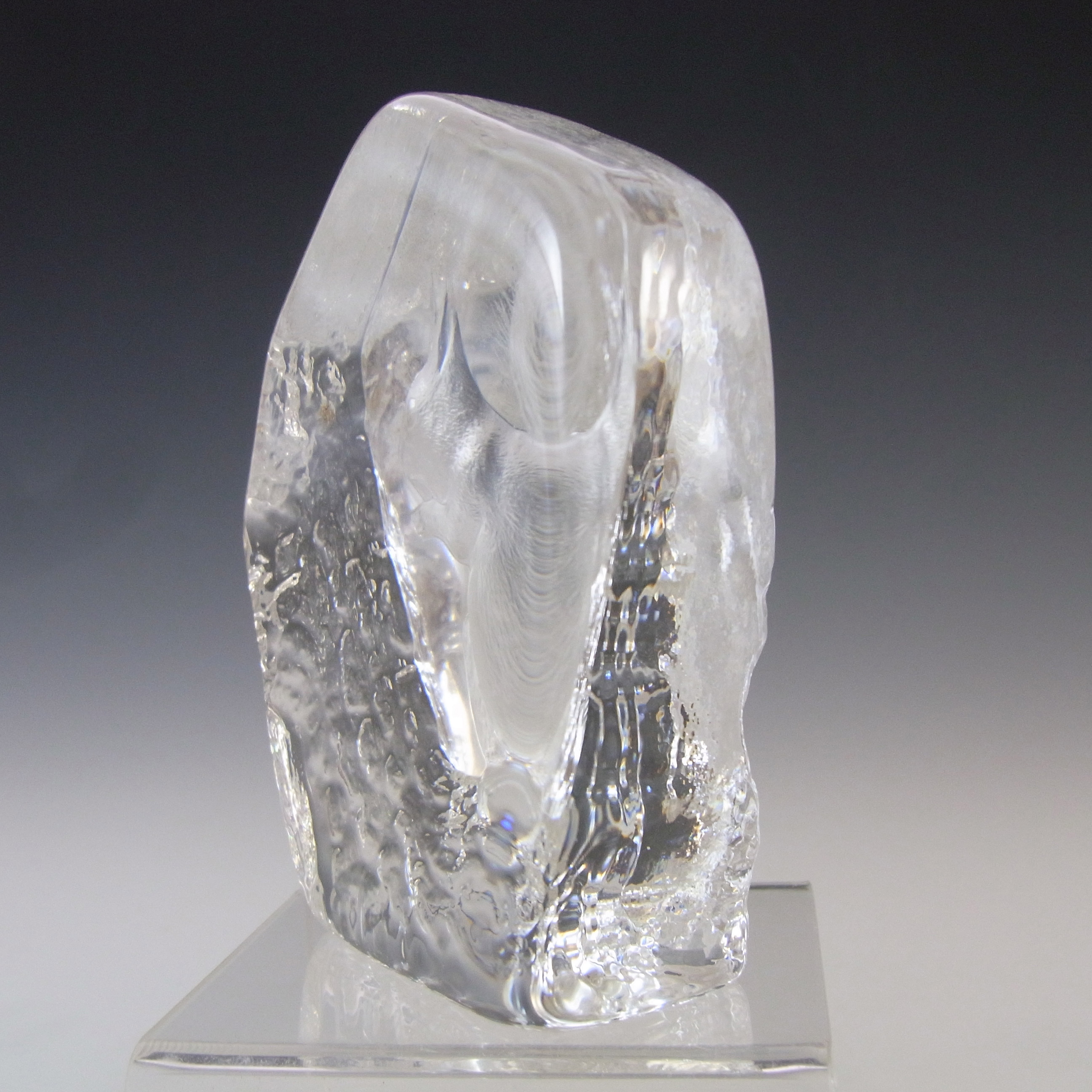 (image for) Mats Jonasson #3280 Glass Squirrel Paperweight - Signed - Click Image to Close