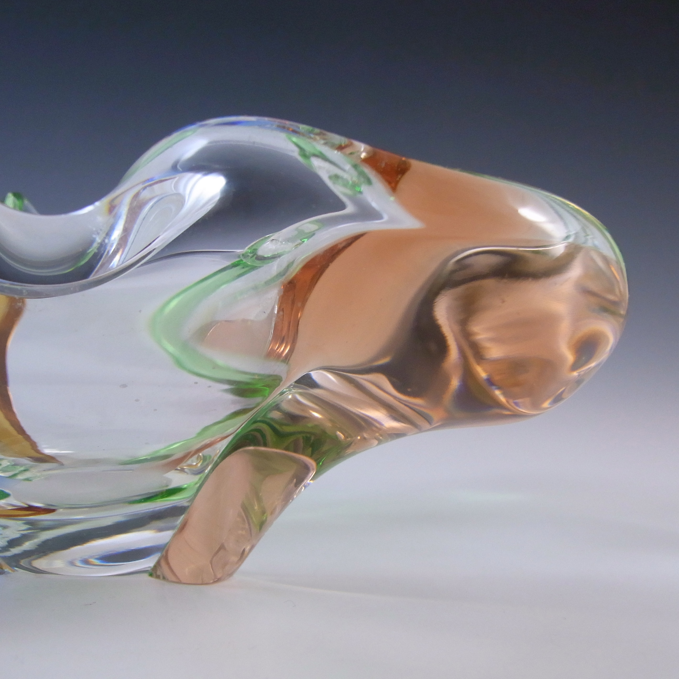 (image for) Mstisov Mid-Century Czech Glass Rhapsody Bowl by Frantisek Zemek - Click Image to Close