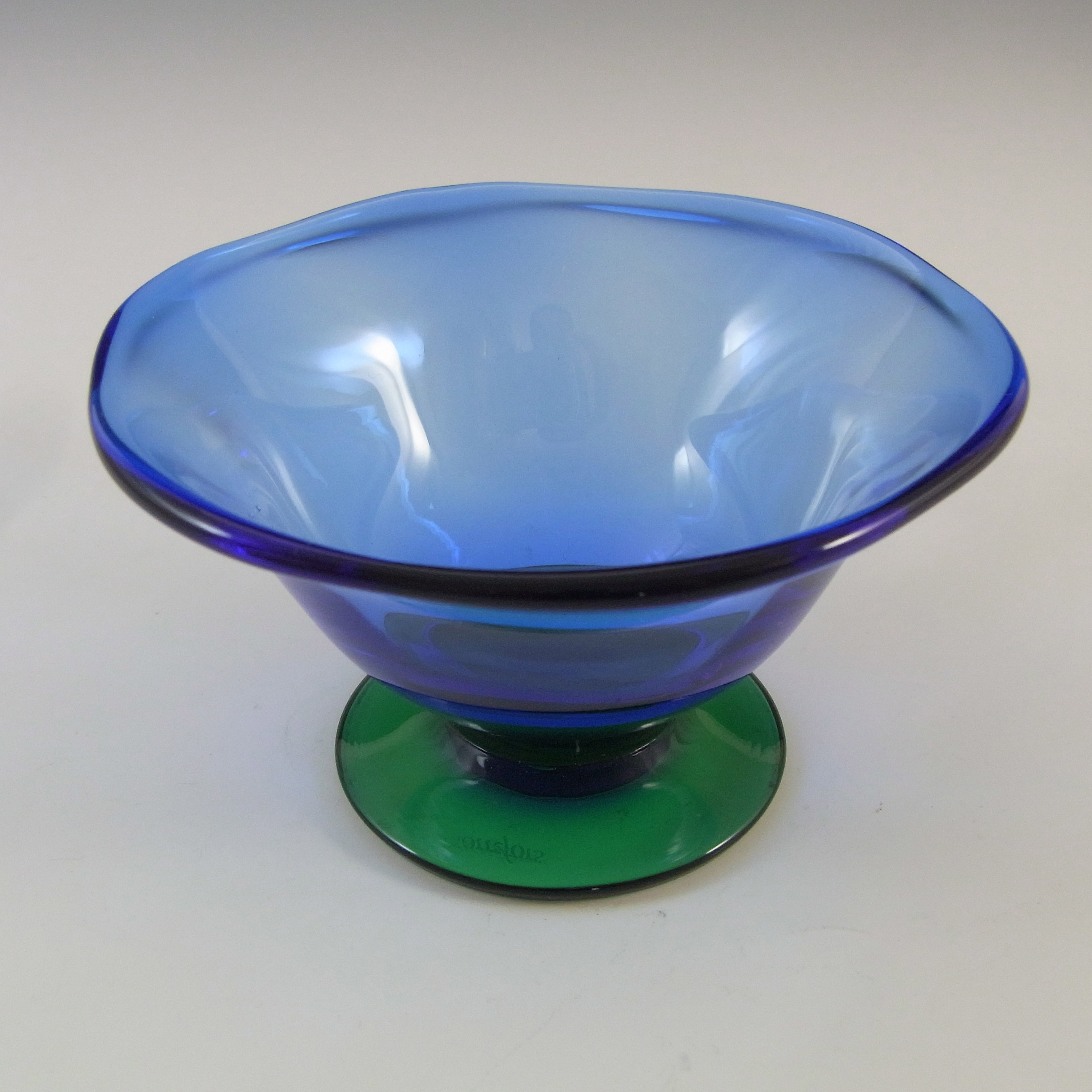 Orrefors Glass "Louise" Creamer & Bowl by Erika Lagerbielke - Click Image to Close