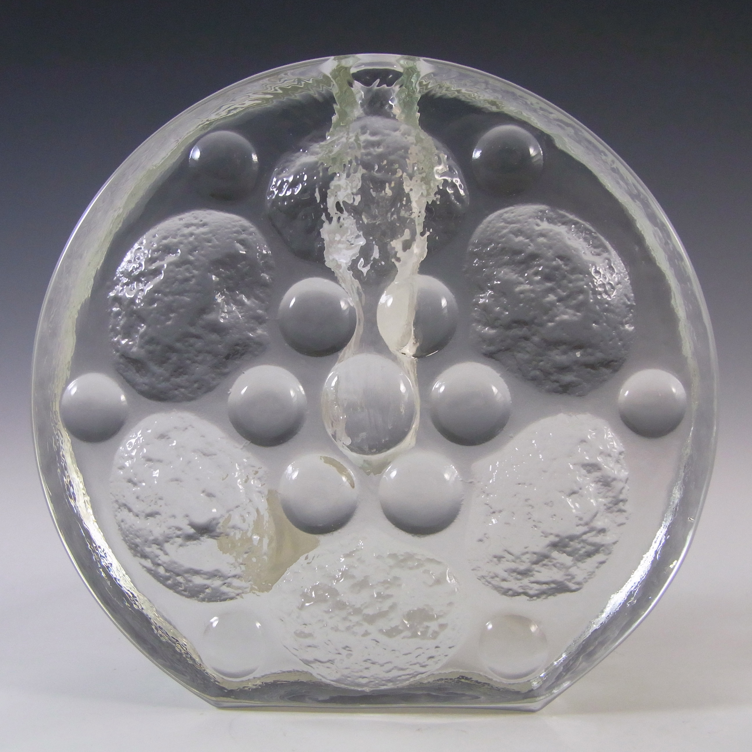 (image for) LABELLED Walther Glas German Solifleur Glass Stem Vase - Click Image to Close