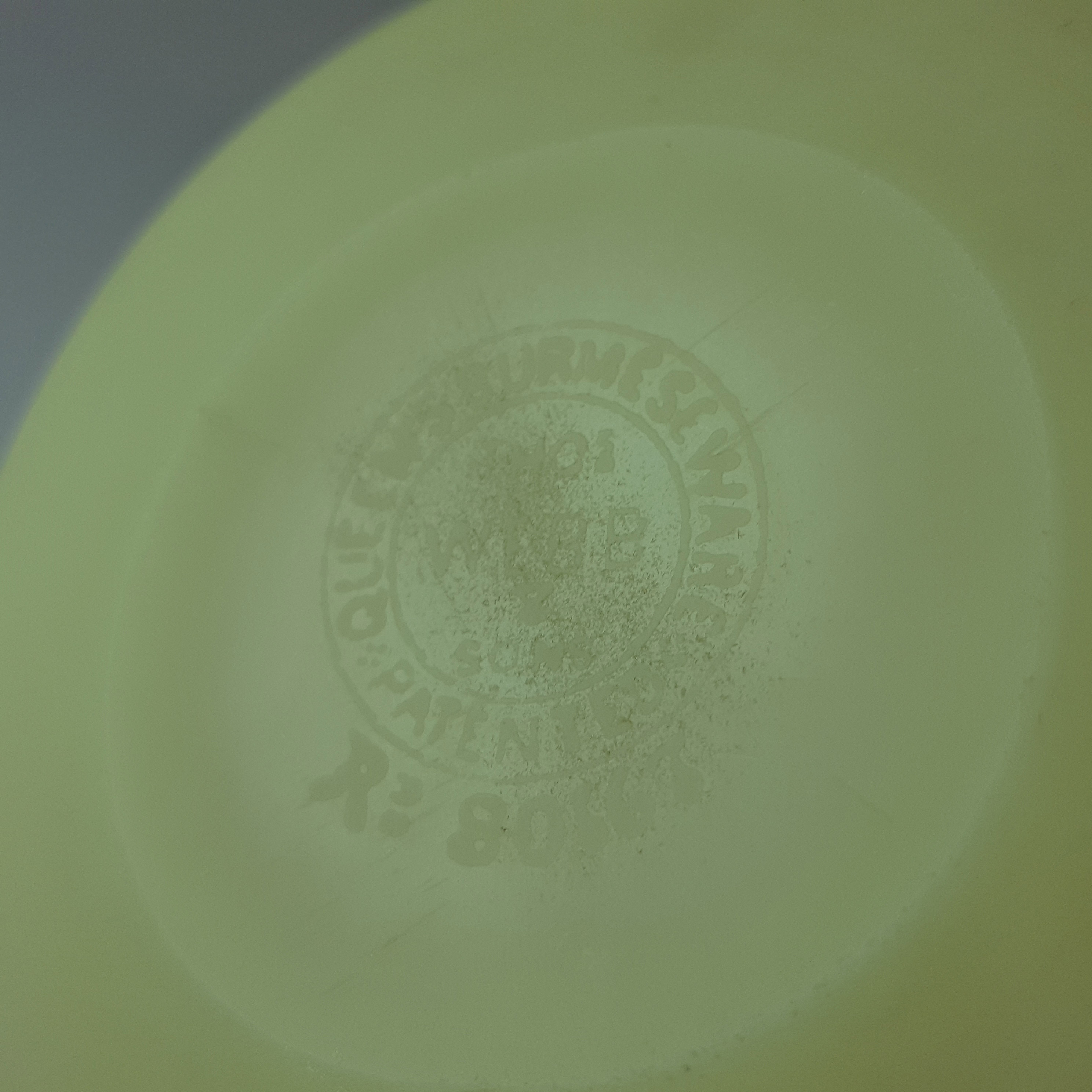 (image for) MARKED Thomas Webb Victorian Burmese Uranium Glass Vase - Click Image to Close