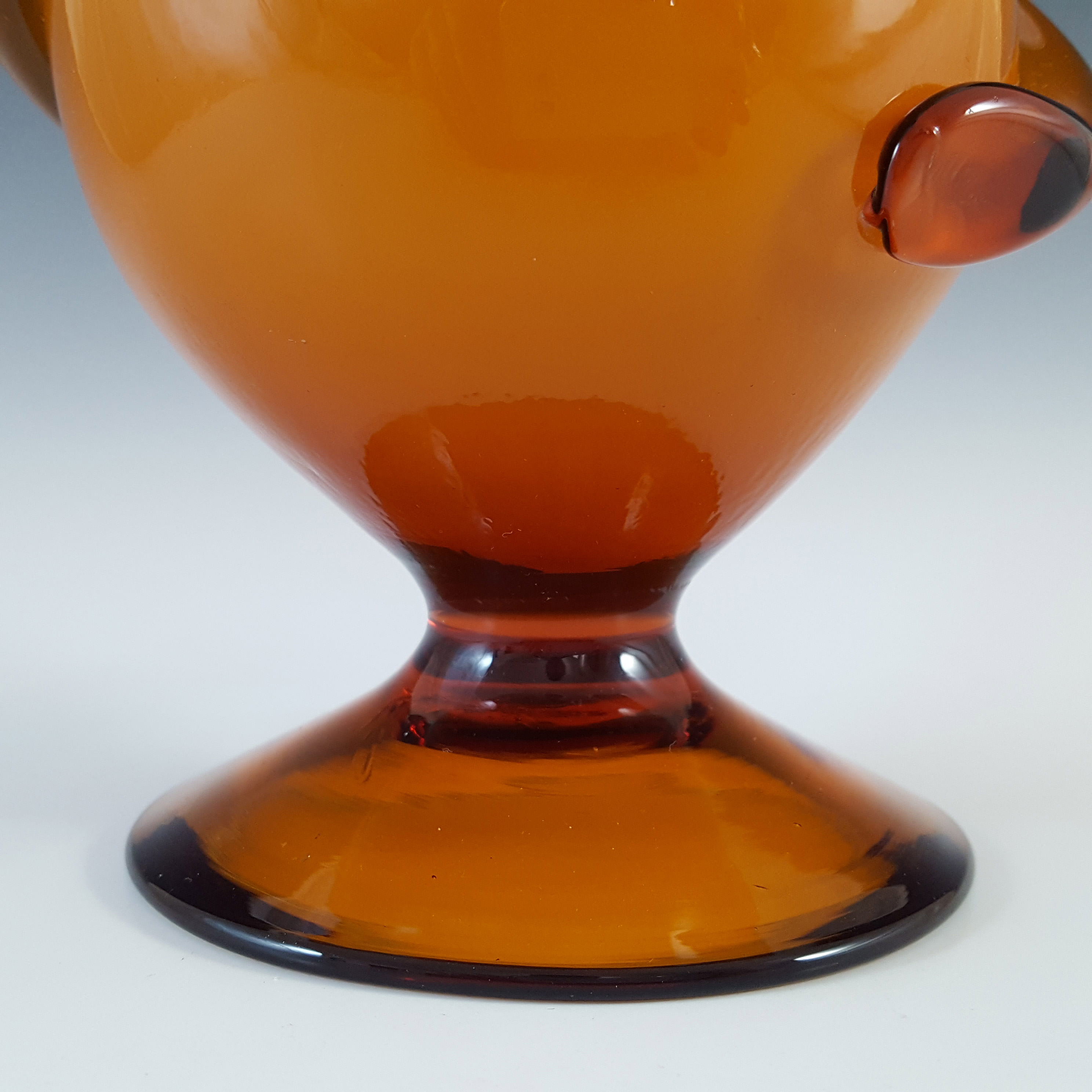 Cristalleria Fratelli Betti / Alrose Italian Empoli Glass Vase - Click Image to Close