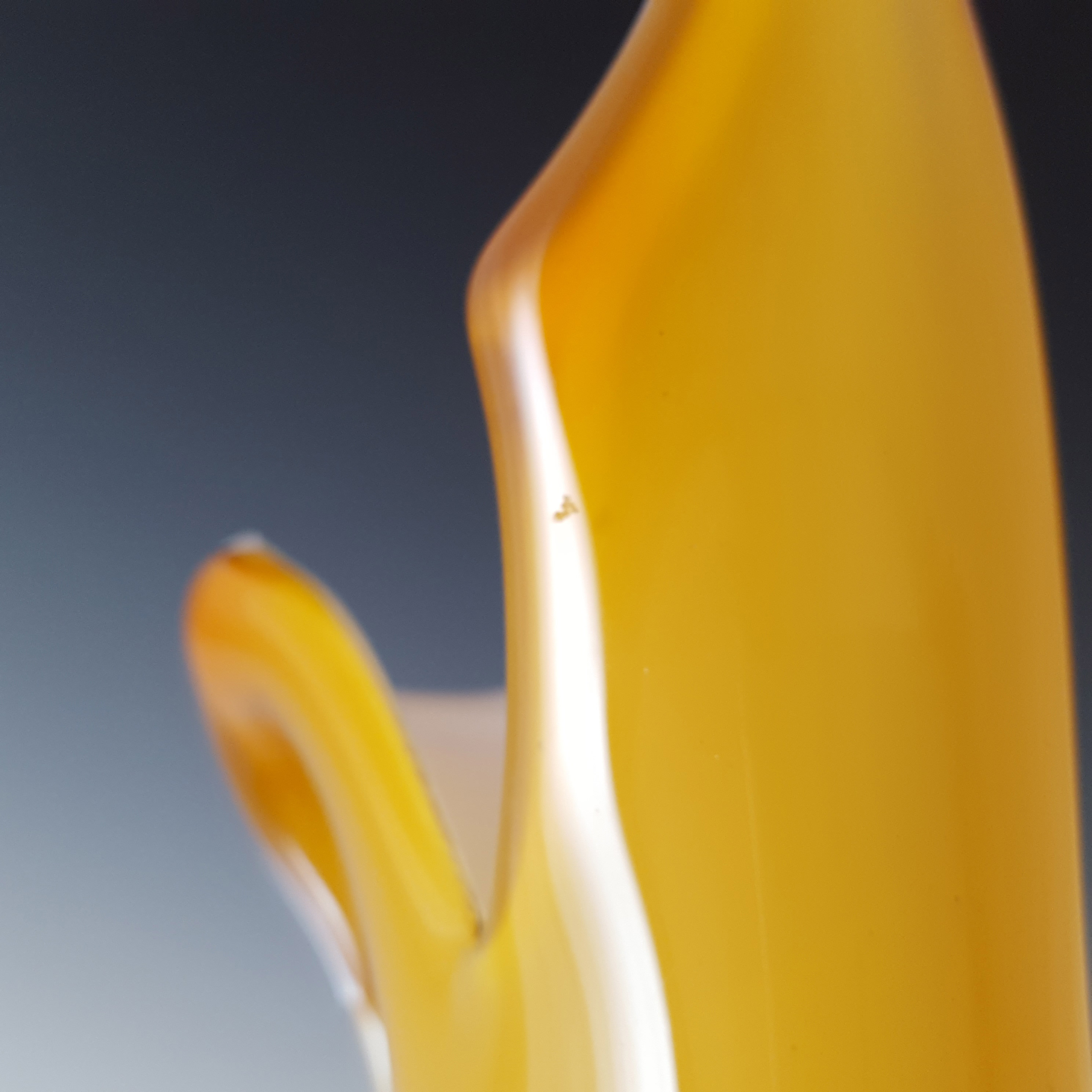Cristalleria Fratelli Betti / Alrose Italian Empoli Glass Vase - Click Image to Close
