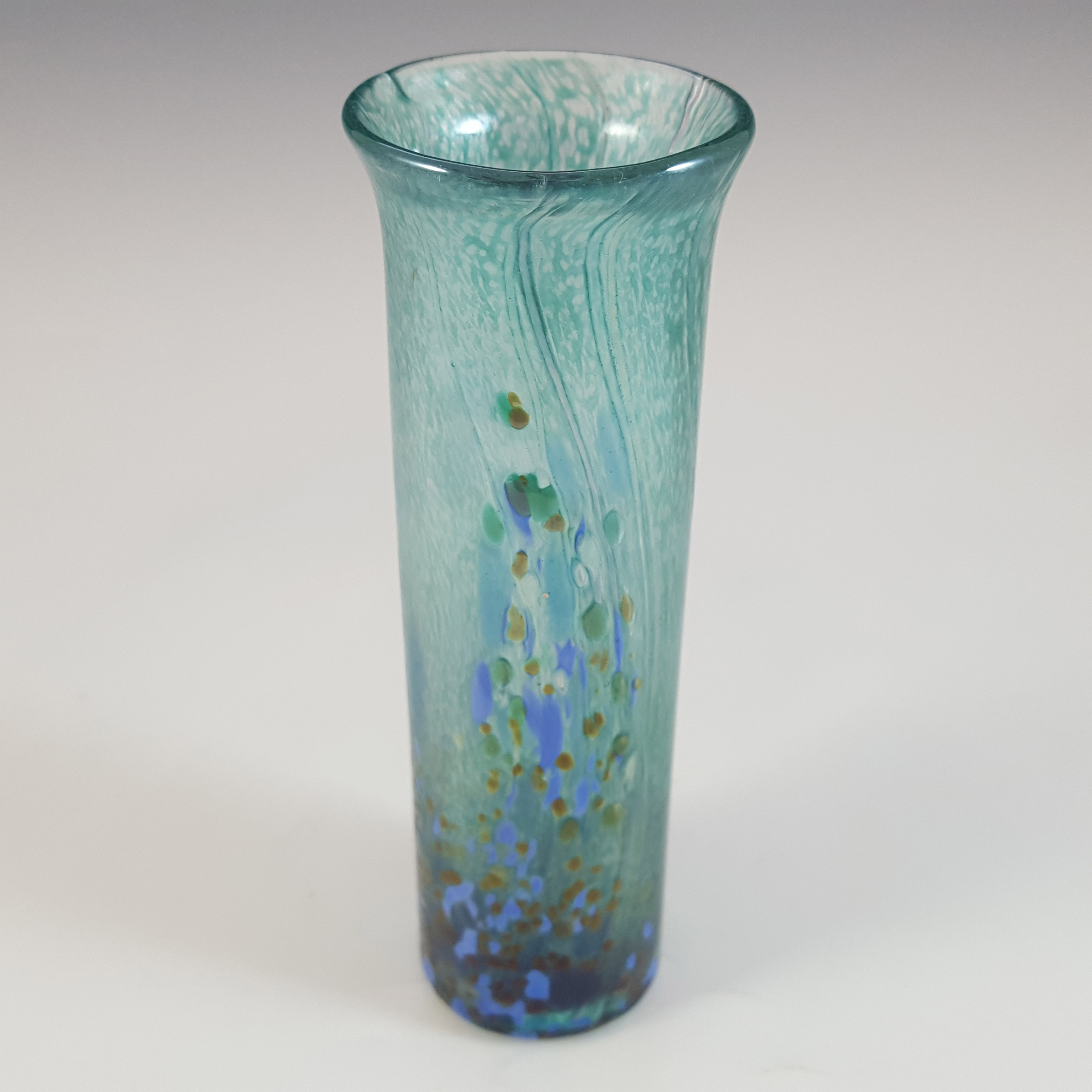 (image for) Isle of Wight Studio / Harris 'Summer Fruits' Blueberry Glass Vase - Click Image to Close
