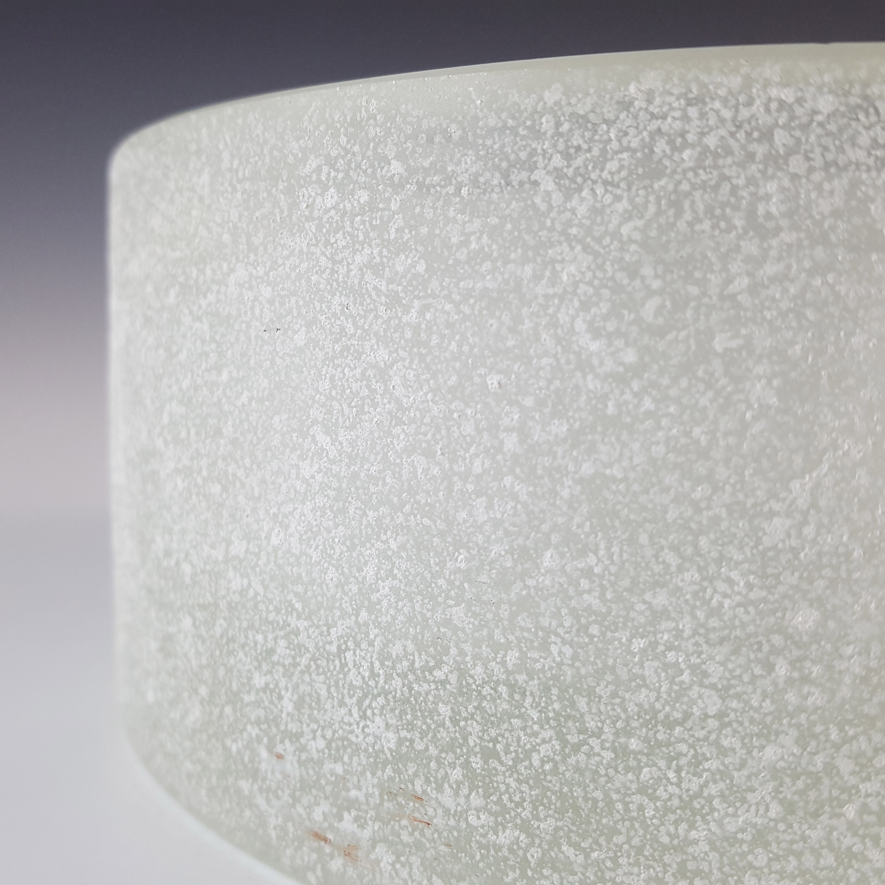 (image for) LABELLED Seguso Vetri d'Arte Murano Glass 'Scavo' Bowl - Click Image to Close