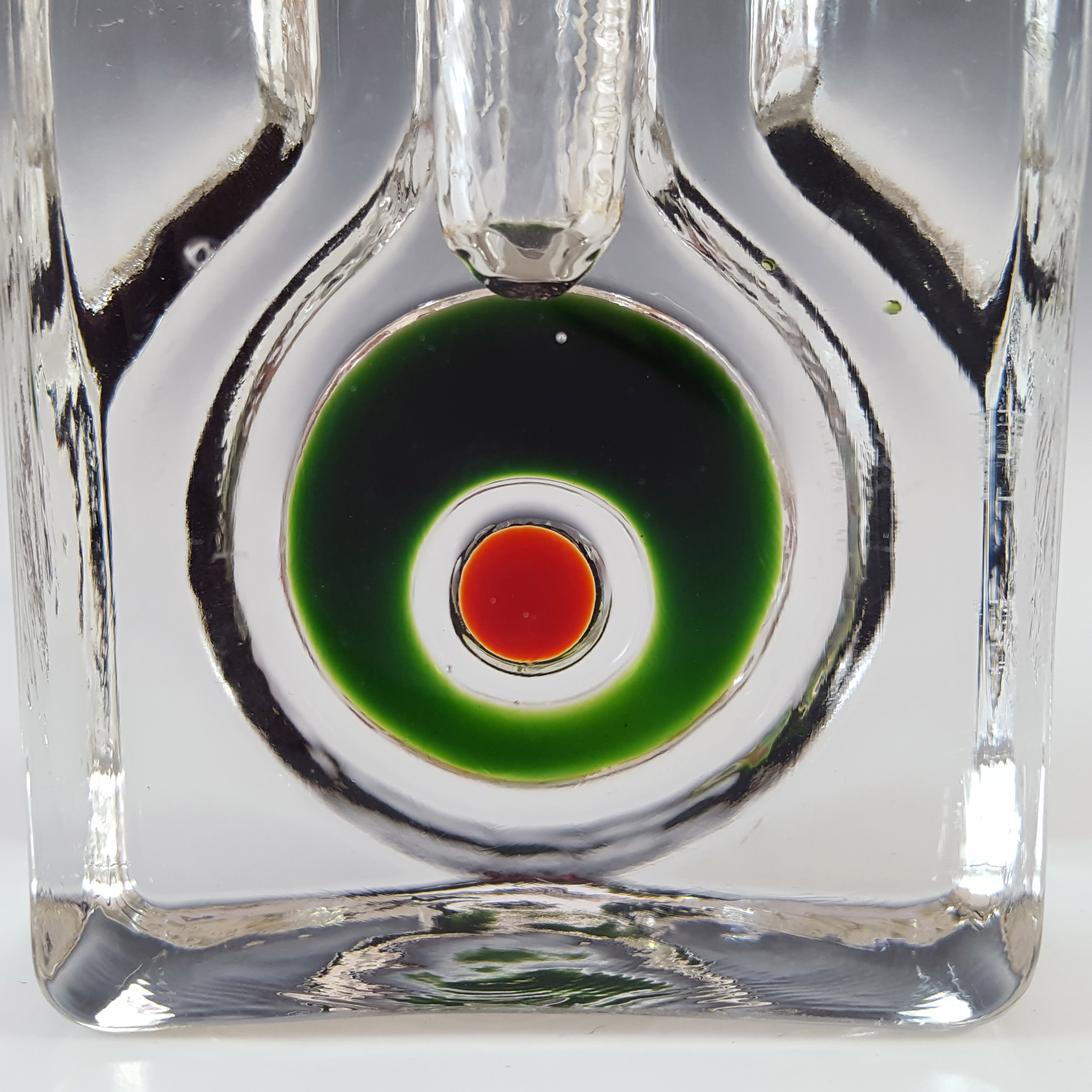 (image for) LABELLED Walther Kristallglas German Solifleur Glass Stem Vase - Click Image to Close