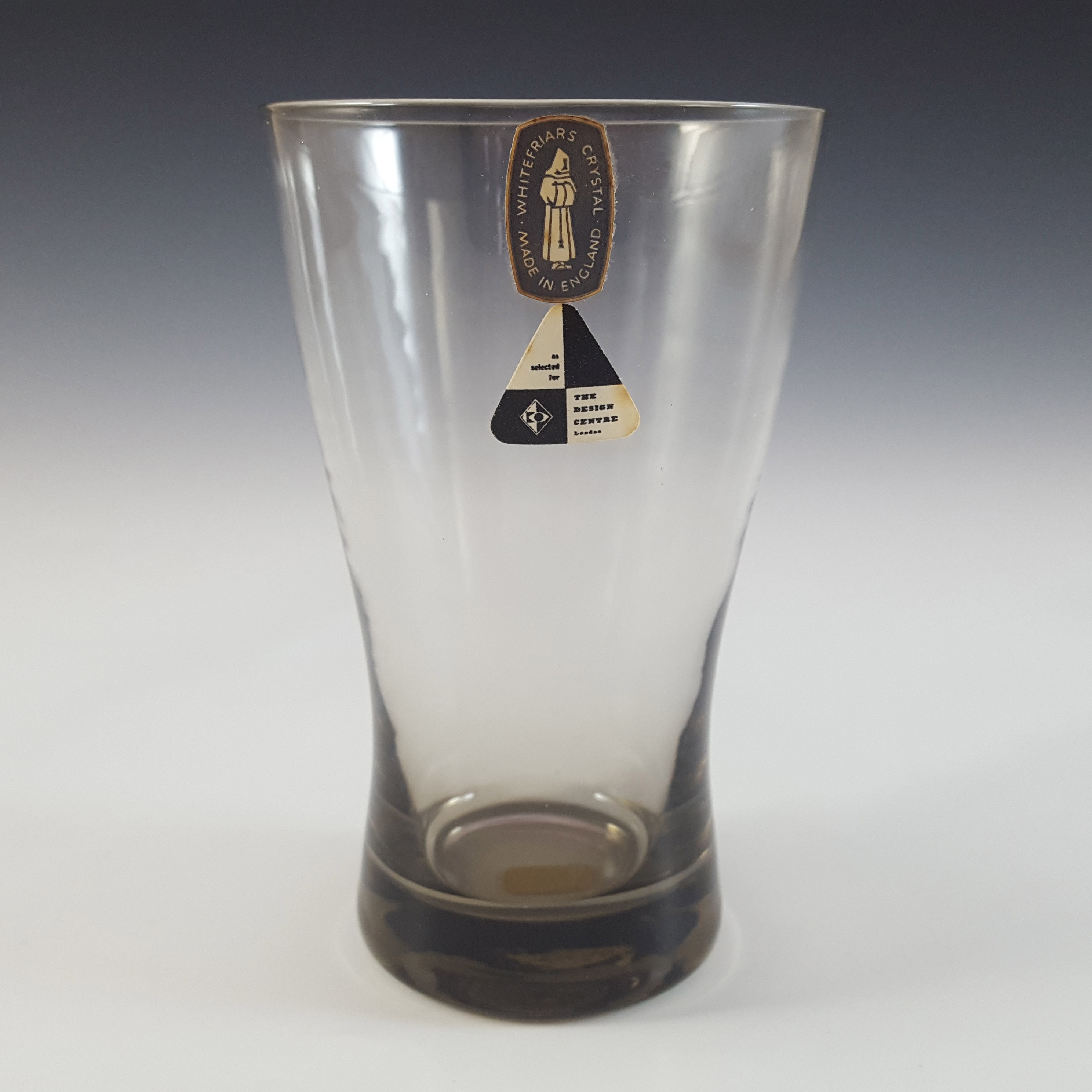 (image for) Whitefriars #M104 William Wilson Smoky Glass Tumblers - Click Image to Close