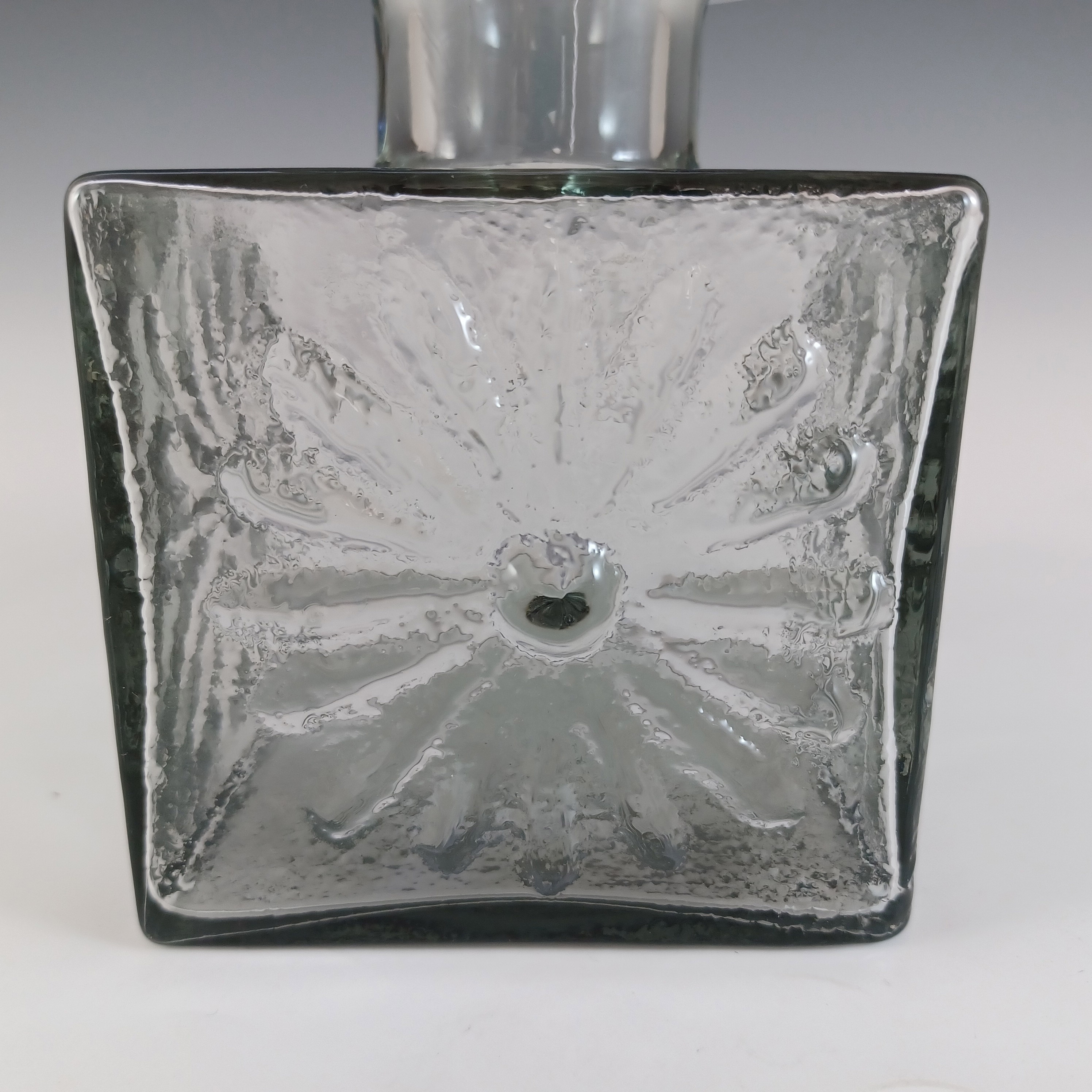 (image for) Dartington #FT60 Frank Thrower 1960's Flower Glass Vase - Labelled - Click Image to Close