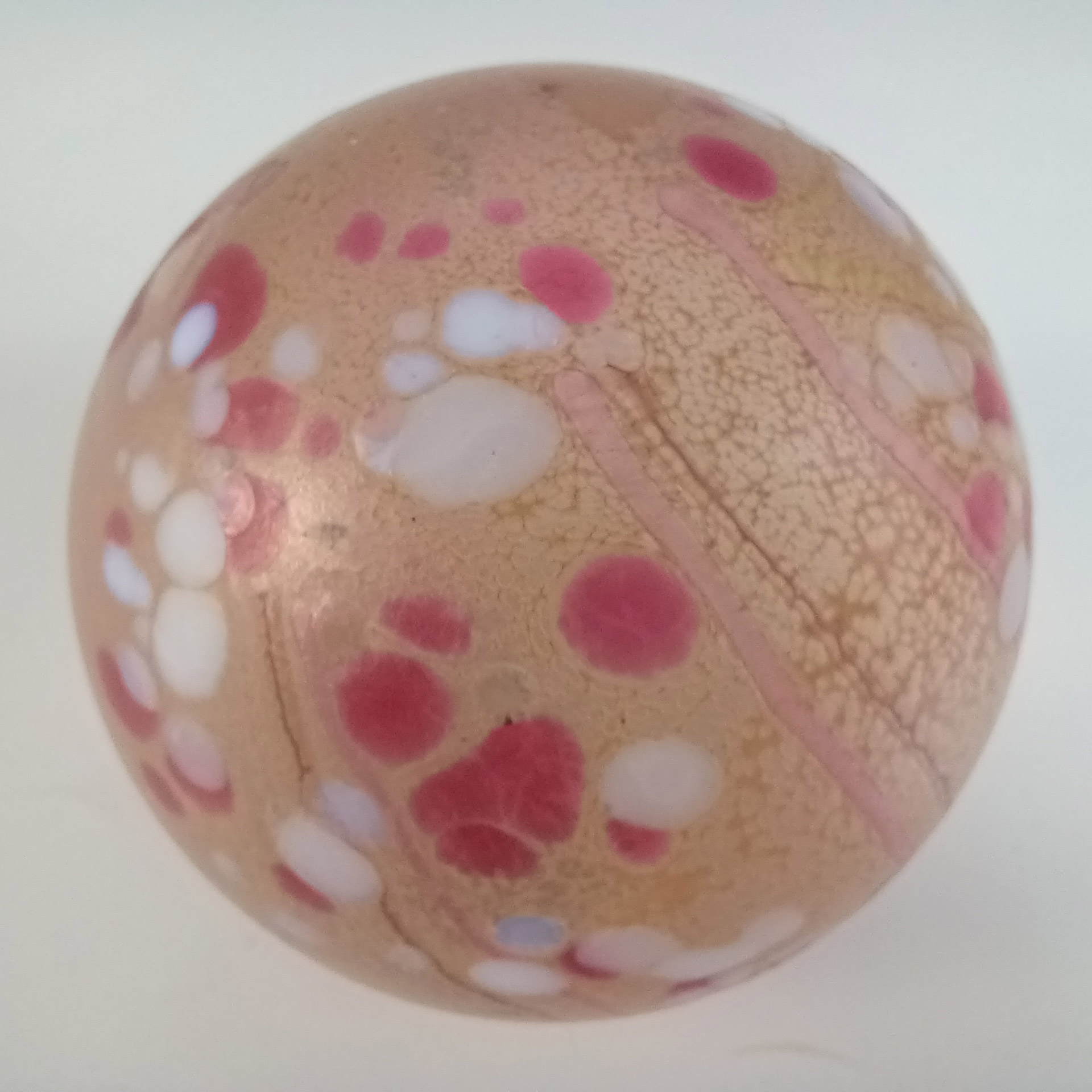 Isle of Wight Studio / Michael Harris Kyoto Glass Paperweight - Click Image to Close