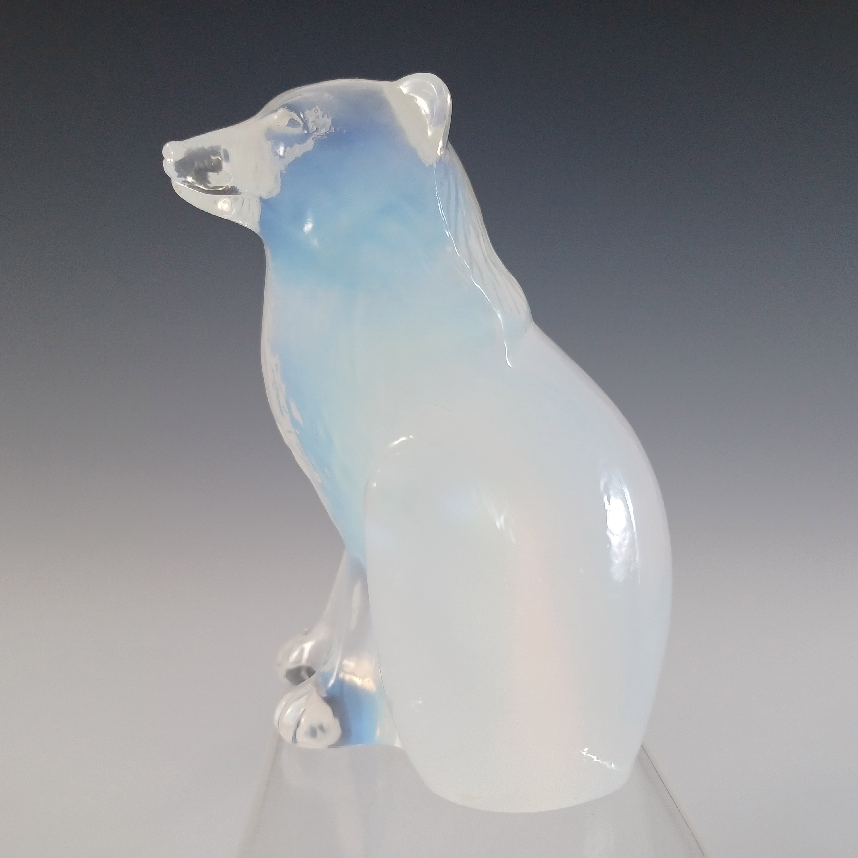 (image for) BOXED Kosta Glass / Svenskt Glas WWF Fox Sculpture by Paul Hoff - Click Image to Close