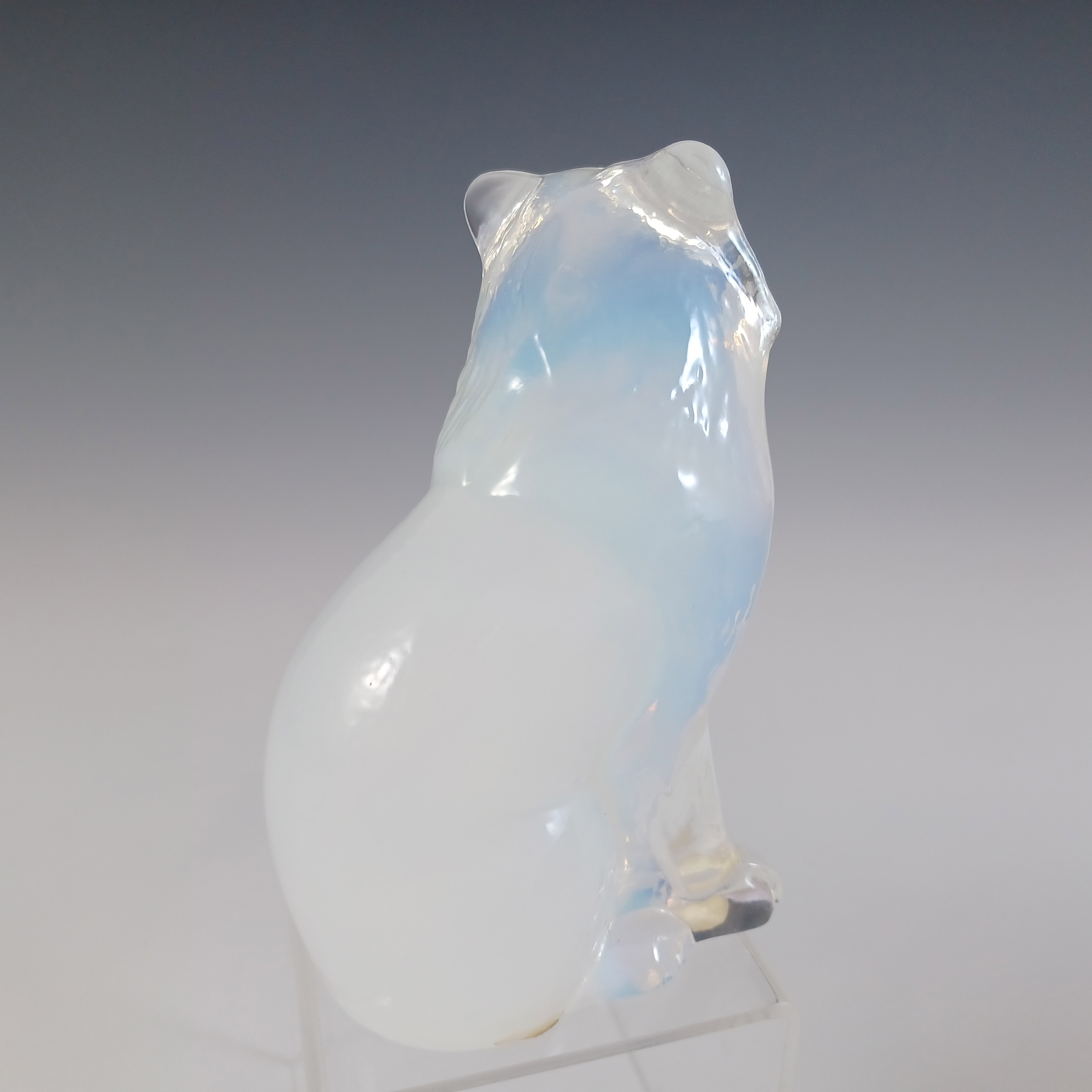 (image for) BOXED Kosta Glass / Svenskt Glas WWF Fox Sculpture by Paul Hoff - Click Image to Close