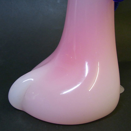 Archimede Seguso? Alabastro Pink Glass Dog Sculpture - Click Image to Close