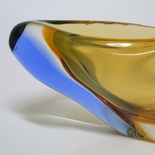 Bohemian Mstisov Glass Romana Bowl by Hana Machovská - Click Image to Close