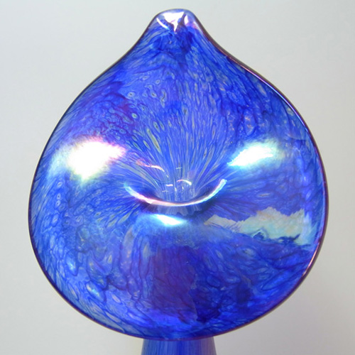 (image for) Heron Glass Blue Jack in the Pulpit Vase - Boxed - Click Image to Close