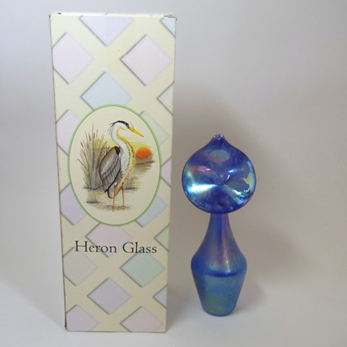 Heron Glass Blue Jack in the Pulpit Vase - Boxed - Click Image to Close