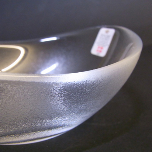 (image for) Holmegaard Per Lutken Glass 'Medusa' Bowl - Labelled - Click Image to Close