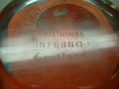 Caithness Glass "Inferno" Paperweight/Paper Weight - Click Image to Close