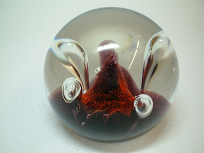 (image for) Caithness Glass "Moonflower" Paperweight/Paper Weight - Click Image to Close