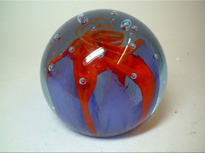 (image for) Caithness "Diablo" Glass Paperweight/Paper Weight - Click Image to Close