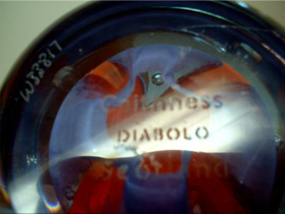 Caithness "Diablo" Glass Paperweight/Paper Weight - Click Image to Close