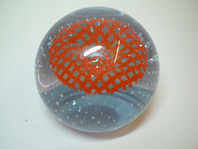 (image for) Caithness Glass "Blushes" Paperweight/Paper Weight - Click Image to Close