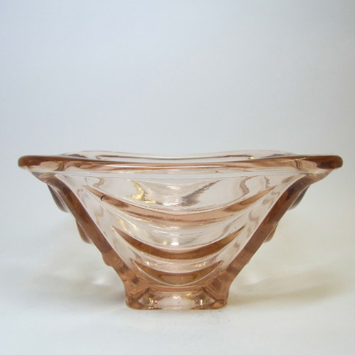 (image for) Large Sklo Union Heřmanova Glass Bowl - Václav Hanuš - Click Image to Close