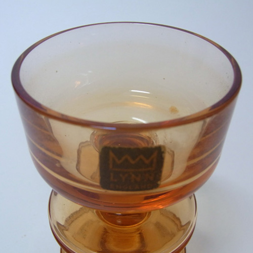 (image for) Kings Lynn/Wedgwood Sheringham Glass Candlestick RSW13 - Click Image to Close