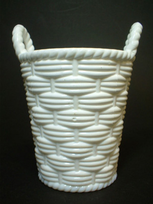 Sowerby #1102 Victorian White Milk / Vitro-Porcelain Glass Spill Vase