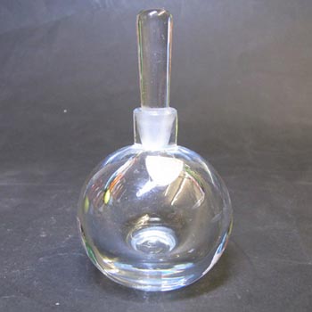 Orrefors 1950 Glass Perfume/Scent Bottle Signed + Label