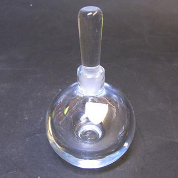 Orrefors 1950 Glass Perfume/Scent Bottle Signed + Label